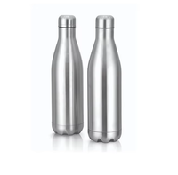 Bouteille isotherme en acier inoxydable à double paroi de 750 ml pour boissons chaudes et froides, idéale pour les voyages, le bureau, la salle de sport et l'usage quotidien
