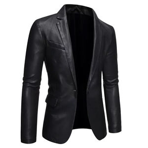 Chaqueta de Cuero para Hombre, Diseño Más Demandado, Precio Razonable, Transpirable, Antiarrugas, Chaqueta de Cuero para Hombre en Oferta - Product Image 4