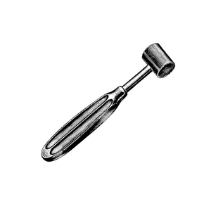 GERZOG Instrument chirurgical orthopédique de haute qualité, maillet osseux en acier inoxydable de 7,50 po (19,1 cm), poids lourd, à action manuelle - Product Image 3