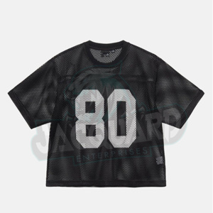 เสื้อยืดตาข่ายทรงสลิมฟิตสำหรับผู้ชาย ผลิตจากโรงงาน ราคาถูก ยืดหยุ่น แห้งเร็ว เหมาะสำหรับเล่นกีฬา - Product Image 4