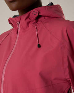 Veste de pluie pour femmes, imperméable, coupe-vent, légère, à capuche, veste de sport respirante, vêtements de pluie d'extérieur pour le vélo et la course à pied - Product Image 6