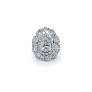 Bague en or 10 carats avec diamant de laboratoire - Bague de fiançailles, bagues de couple, bagues tendance - Product Image 1