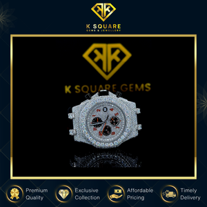 Nouvelle montre de luxe unisexe en acier inoxydable, mouvement à quartz automatique, style analogique, résistante à l'eau, avec diamants, verre saphir, 3 mètres - Product Image 6