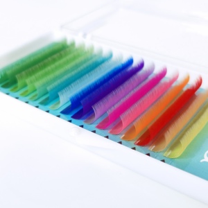 ขนตาปลอม ELFA สีดำด้าน แบบงอน  ใย PBT จากเกาหลี  นุ่มเป็นธรรมชาติ ขนาด 0.15 มม. รับทำโลโก้ตามสั่ง OEM/ODM ขนตารัสเซียแบบวอลลุ่ม - Product Image 1