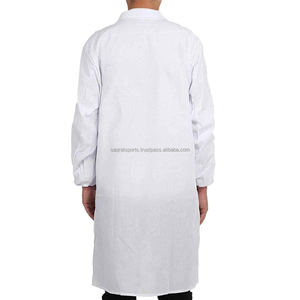 Blouse médicale en denim de style emblématique, légère, durable, confortable, de haute qualité, détection d'aiguilles, personnalisable, hôpital - Product Image 4