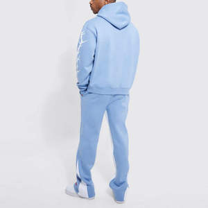 Sudadera con Capucha Unisex Personalizada, Transpirable, con Estampado Digital, Bordado de Diseñador, Conjunto Deportivo 2 en 1, 100% Algodón, Invierno - Product Image 2