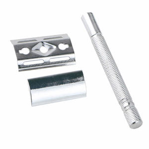 Rasoir jetable à double tranchant personnalisable pour la sécurité personnelle du corps, avec lame en acier inoxydable pour hommes - Product Image 4