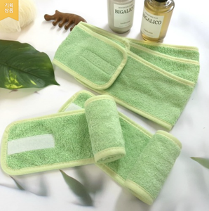 (Pastello) Juego de 5 diademas de microfibra suave para el cabello – Diadema para lavarse la cara - Product Image 2