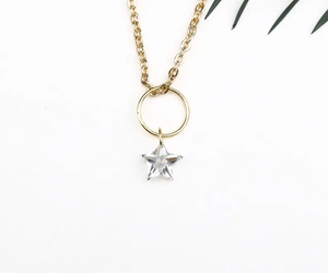 Breloques étoiles de laboratoire pour bracelets et colliers, breloques en or et diamant, pendentifs en diamant de laboratoire - Product Image 4