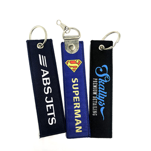 Porte-clés brodé personnalisé par le fabricant, porte-clés promotionnel, autres bijoux - Product Image 3