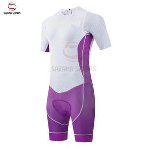 Traje de Ciclismo Anti-UV de Venta Caliente del Fabricante, Conjunto de Ciclismo Transpirable Personalizado, Conjunto de Jersey de Ciclismo, Traje de Ciclismo para Hombre para Triatlón - Product Image 1
