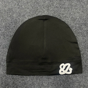 หมวกบีนนี่ไหมพรมลายแจ็คการ์ดบุผ้าไหมซาตินด้านใน หมวกบีนนี่ลายแจ็คการ์ดสำหรับวิ่ง - Product Image 2