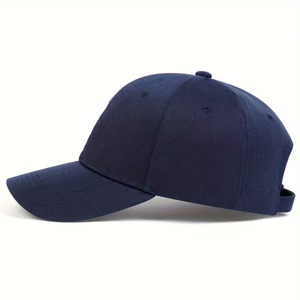 Casquette de baseball élégante bleu marine, protection solaire, visière incurvée, tendance, sport et décontractée, unisexe, pour adulte - Product Image 3