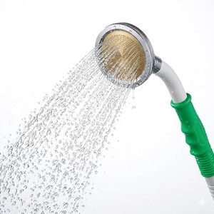 Ducha de Jardín para Plantas de Acero, Compatible con Tuberías de 1/2 y 3/4 Pulgadas, Rociador de Agua Resistente para Jardinería, Agricultura y Cuidado de Ganado - Product Image 1