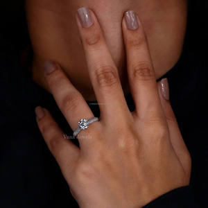 แหวนหมั้นเพชร18K สำหรับแฟน - Product Image 2