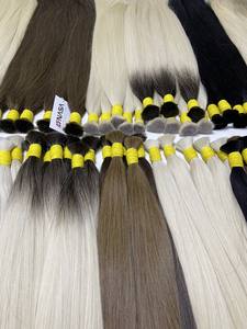 Extensions de cheveux en vrac de haute qualité cheveux vietnamiens Double noyer 100 grammes couleurs foncées 12 pouces - Product Image 2
