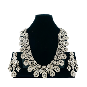Ensemble de colliers de mode American Diamond - Élégant et éblouissant - Product Image 2