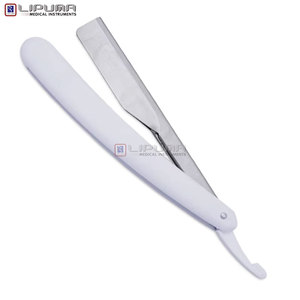 Buy Stainless Steel Safety <b>Razor</b> for <b>Men</b> Women Anti Slip Handle for Precise Comfortable Barber Shop Face Shaving - Product Image 3