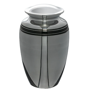 Urna Funeraria de Latón Pulido Brillante para Cenizas de Adultos, Estilo Americano/Europeo - Product Image 1
