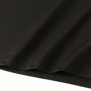 T-shirt unisexe élégant en polyester/coton, délavé à la pierre et à l'acide, coupe ajustée, respirant, confortable, durable, grandes tailles, haute qualité - Product Image 5