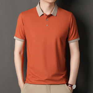 เสื้อโปโลคอปกทรงเข้ารูปคุณภาพสูง แขนสั้นทรงหลวมใส่สบายสำหรับฤดูร้อน ราคาโรงงานบังกลาเทศ รับทำโลโก้ตามสั่ง - Product Image 5