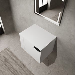Mobile Bagno Moderno da 24 Pollici con Lavabo Integrato, Ampio Spazio, Combinazione Mobile Lavabo Bagno Moderno - Product Image 1