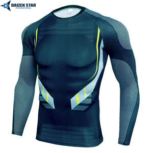 Prix d'usine – T-shirt de protection UV à manches longues UPF50+ avec impression par sublimation, personnalisé, écologique et à séchage rapide - Product Image 2