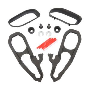 Ganci di traino anteriori per Ram 1500 DT 2019-2021 - Alluminio nero con accessori, nuovi, sinistro e destro - Product Image 1