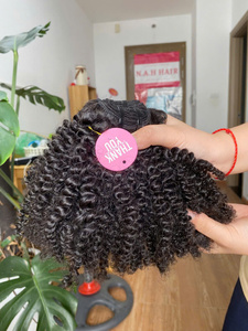 INDOCHINA HAIR - LE MEILLEUR CHOIX Extensions de cheveux humains bruts pour femmes noires, extensions pour styles de cheveux bouclés - Product Image 2