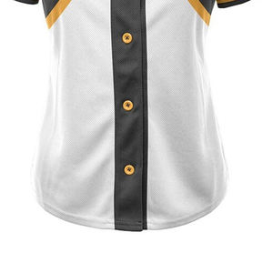 Camiseta de Béisbol de Alta Calidad, Ropa Deportiva Transpirable de Secado Rápido, 100% Poliéster, Precio al por Mayor Personalizado, Camiseta de Softbol y Béisbol - Product Image 4