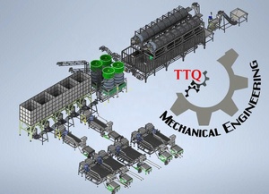 Ligne de production de noyaux de cajou blancs TTQ 5-100T/jour, solution de traitement automatique des fruits de cajou, acier inoxydable de qualité alimentaire, Vietnam, 1 an - Product Image 5