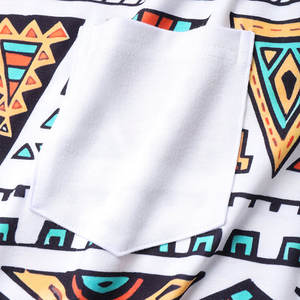 T-shirt pour homme à imprimé tribal unique en gros |   Nouvelle Collection de Vêtements Casual d'été |   T-shirt en coton doux de haute qualité, achat en gros - Product Image 4