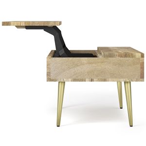 Tavolino da Caffè Grande con Piano Sollevabile Jager Design Naturale-Premium per Comfort e Stile - Product Image 3