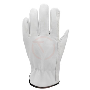 Wholesale Price Working Gloves Finger Protective Working Gloves For Online Sale Customized Leather Leather Safety Gloves - Product Image 2