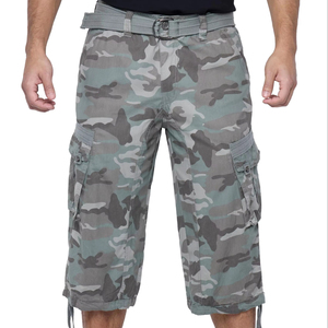 Pantalones Cortos de Algodón Puro para Hombre, Estilo Vintage Lavado, con Dobladillo Holgado, Logotipo y Patrón Personalizados, Venta al por Mayor del Fabricante - Product Image 1