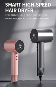 Secador de Pelo Iónico Eléctrico de 1500W con Motor DC, 4 Ajustes de Velocidad, Estilo Salón, Cuerpo de Plástico Blanco, Diseño Compacto, Uso Doméstico - Product Image 6