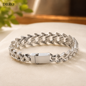 Hip Hop Style Iced Out Moissanite Bracelet <b>for</b> Women and <b>Men</b> 925 Sterling Silver Round Brilliant Cut Jewelry - Product Image 6