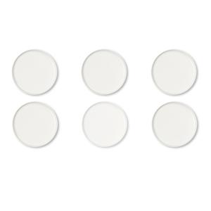 Ensemble de 6 assiettes à dîner Excelsa Nordic 27 cm Blanc - Product Image 5