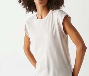 Camiseta sin mangas holgada personalizada al por mayor para mujer, chaleco informal de verano, camiseta básica diaria, estilo dulce para uso diario suave y cómodo. - Product Image 3