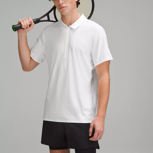 Men's <b>Polo</b> <b>Zip</b> <b>up</b> Sportswear Jersey Relax Fit T Shirts Tennis Shirt for Men - Product Image 6