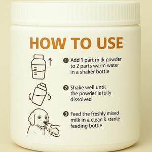 Leche de Cabra en Polvo Premium para Perros y Gatos, Suplemento Natural de Alta Proteína para la Salud Digestiva, Calcio y Vitaminas para Cachorros y Gatitos - Product Image 4