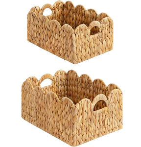Panier de rangement tissé fait main, organisateur naturel, fabricant en gros sur mesure, fournisseur direct d'usine du Vietnam - Product Image 3