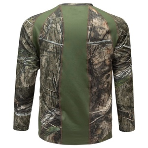 เสื้อเชิ้ตแขนยาวลายพรางสำหรับผู้ชาย ระบายอากาศได้ดี ผลิตจากโพลีเอสเตอร์ เหมาะสำหรับกิจกรรมกลางแจ้ง สไตล์ฤดูใบไม้ร่วง - Product Image 3