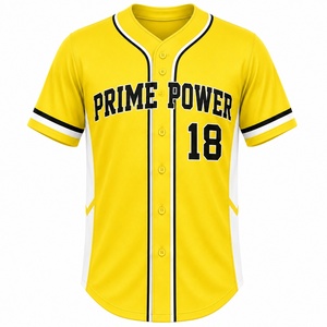 Uniforme de Béisbol Personalizado con Nombre de Equipo, Ropa Deportiva, Jersey Transpirable de Manga Corta, Secado Rápido, Malla, Venta al Por Mayor, Proveedor OEM ODM - Product Image 2