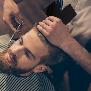 Plantilla para Dar Forma a la Barba, Herramienta Profesional de Estilismo para Barberos, Guía Reutilizable de Precisión para la Línea de la Barba, para una Barba Simétrica - Product Image 6