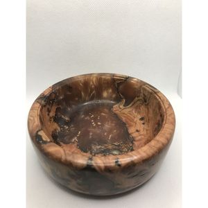 Bol en bois et résine artisanal de qualité supérieure pour une utilisation en cuisine, accessoire décoratif unique pour la maison - Product Image 6