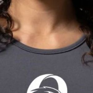 Camiseta Deportiva Ajustada de Manga Corta para Mujer, Color Gris Oscuro, para Gimnasio, Fitness, Yoga, Entrenamiento, Ropa Deportiva Transpirable - Product Image 6