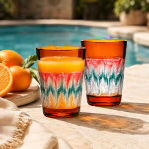 Verres à boire transparents en borosilicate faits à la main de 290 ml, sans plomb, pour whisky, eau, jus, réutilisables, en gros - Product Image 6