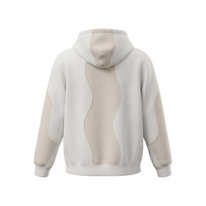 เสื้อฮู้ดดี้โอเวอร์ไซส์พรีเมียมแบบสั่งทำพิเศษ-ดีไซน์แผง Flowline-ผ้าฝ้าย 100% - Product Image 3