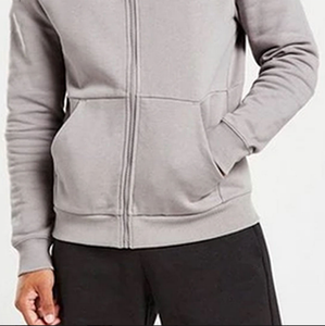 Conjunto de dos piezas para hombre, sudadera con capucha y pantalones cortos, chándal con cremallera, conjunto deportivo transpirable de forro polar, ropa de estar para invierno, chándal ecológico para hombre - Product Image 3